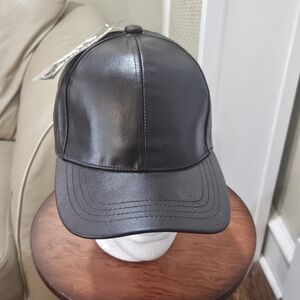 Leather cap